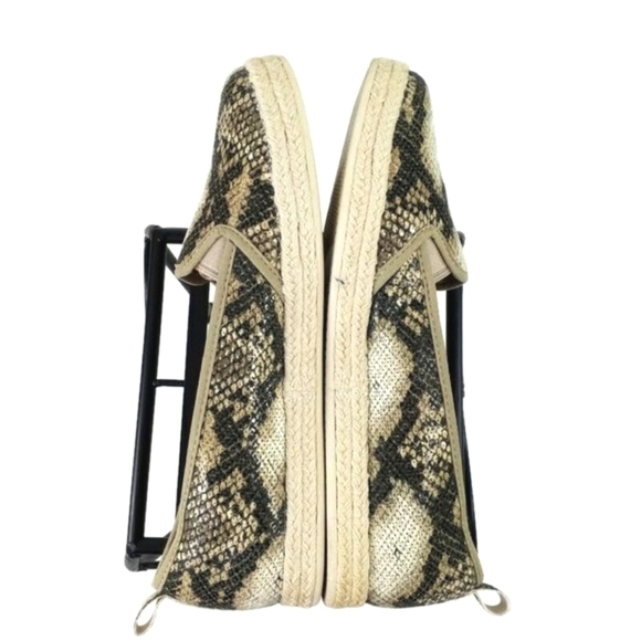 Clarks Azella Theoni Snake Print Slip-On Espadrille Loafers Womens US 12 - Picture 3 of 9